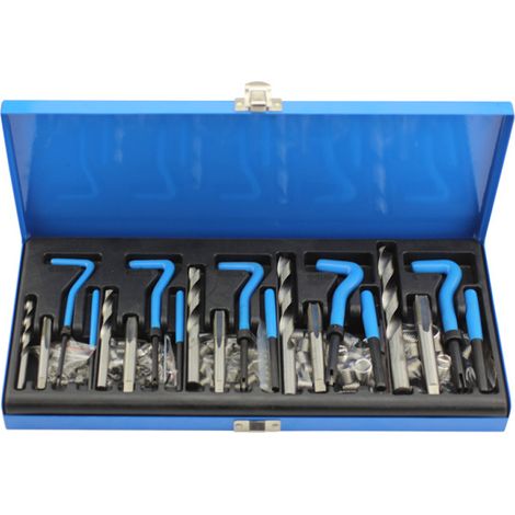 Kit de réparation de filetage 131 pièces, outil de réparation de filetage automobile M5 M6 M8 M10 M12 (1/5)