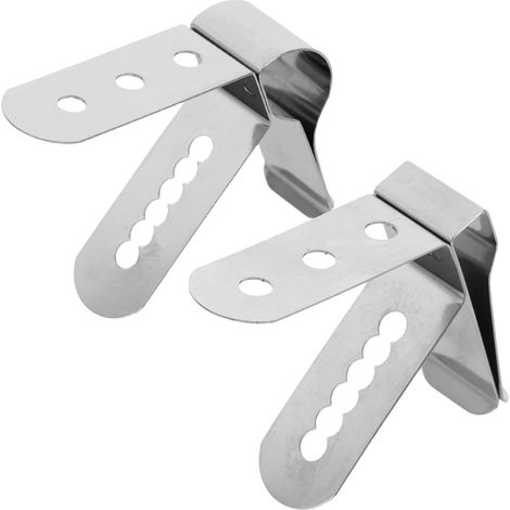 8 Pièces Pince Thermomètre Acier Inoxydable pour Barbecue et Four (1/5)