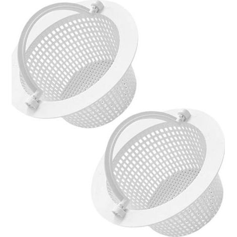 16 cm Poolskimmerkorb, kompatibel mit Standardskimmern, optimale Durchflussrate dank 23-mm-Löchern, Griff zum einfachen Entnehmen (1/5)