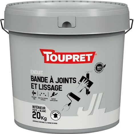 Finitura a nastro per giunti e lisciatura, pasta 20 kg - Toupret SA
