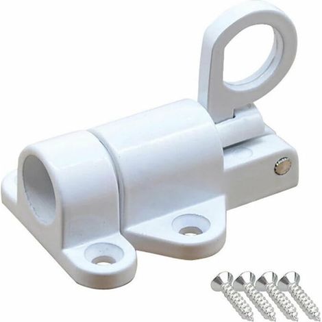 Loquet de porte à ressort en alliage d'aluminium - Loquet de plafond - Outil de loquet - Fabriqué en matériaux de haute qualité - Durable et pratique (1/5)