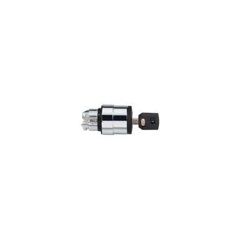 Harmony XB4 - tête bouton tournant à clé 455 - Ø22 - 2 pos fix - retr D - ZB4BG02