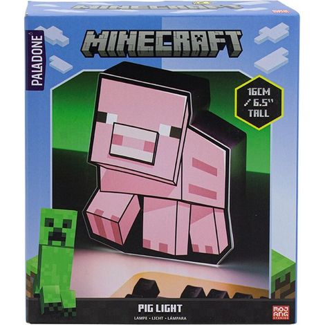 Paladone Minecraft Lampe Boîte Cochon 2D (1/3)