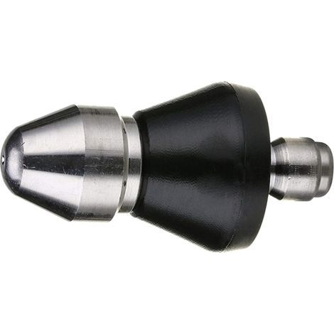 Buse de Jet d\'égout for Nettoyeur Haute Pression, buse d\'eau de Nettoyage de vidange à Connexion Rapide, Orifice 1/4" 5000 Psi 0,7 mm (1/5)