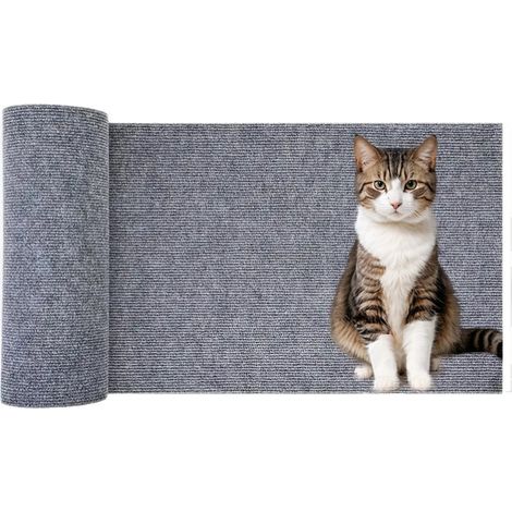 Tapis Griffoir Pour Chat - 100 x 40 cm - Épaisseur 0,8 cm - Murale Escalade Canapé - 1 Pièce (1/5)