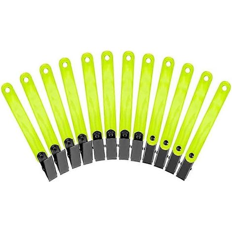 Lot de 12 balises réfléchissantes pour arbres avec clips - Balises haute résistance, adaptées aux activités de plein air (1/5)