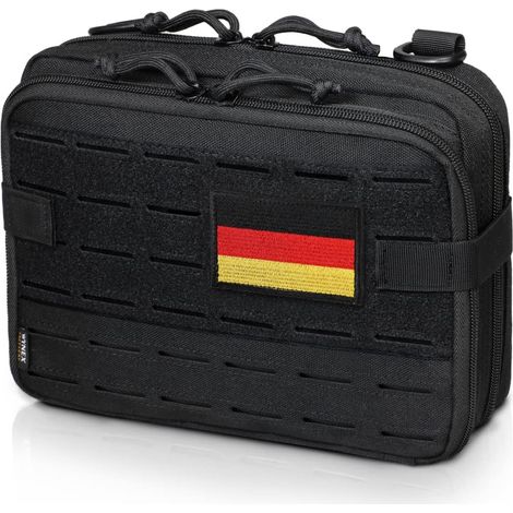 Poche Molle Tactique Sac Outils Militaire Ifak Poche Admin Molle Trousse Secours Vide Poche Supplémentaire Sac Dos Multifonction Pochette Rangement Tactique Munition Chargeur (1/5)