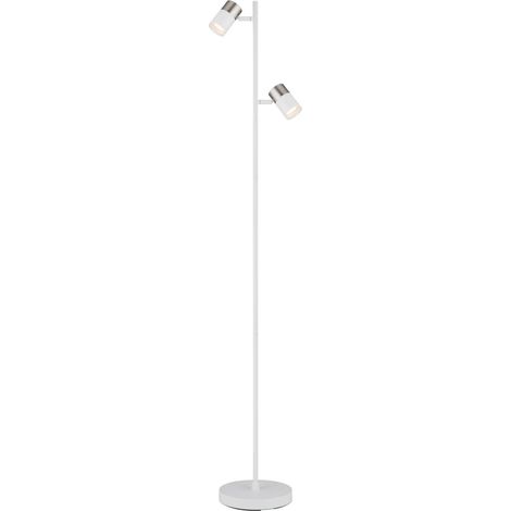 Globo - lámpara de mesa - BRISBON - blanco - metal - GU10 -