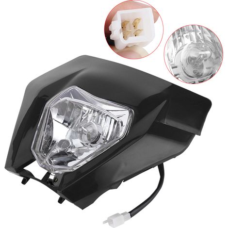 Motorrad-Scheinwerferlinse aus ABS, Frontgehäuse, großer Scheinwerferschirm (1/5)