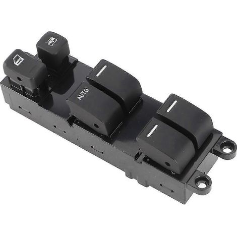 Interruptor principal de control de ventanas 25401-5M000, botón elevador de interruptor de control de ventanas ABS de repuesto para Sentra 00-06 SZRH AM