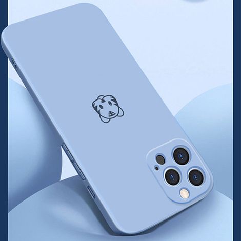 Coque compatible avec iPhone 14 Pro, coque en silicone liquide au design mignon et doublure souple (1/4)