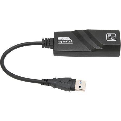 Adaptateur Ethernet Gigabit 1000Mbps, Compact et Portable pour PC Windows, Connexion Filaire Stable et Rapide (1/5)