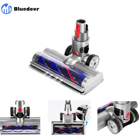Brosse Compatible avec Dyson V7 V8 V10 V11 V15, Tête de Brosse Turbo à Entraînement Direct Accessoire pour aspirateur