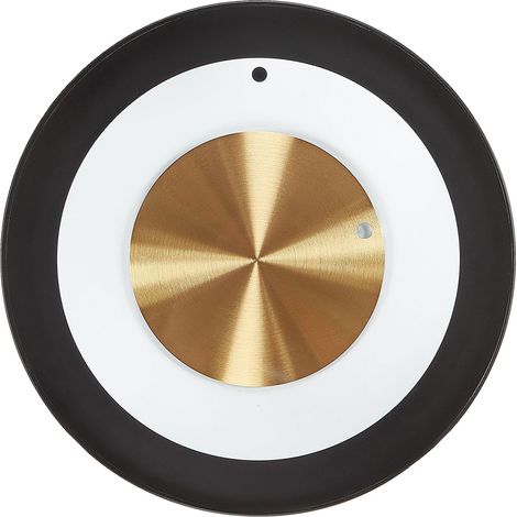 Wall Clock CLUSES 30 cm Metal Black (1/5)