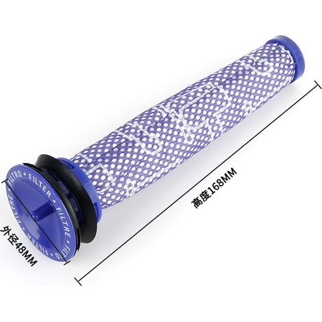 Geeignet für Dyson Staubsaugerzubehör, HEPA V7/V8/V6 Vorfilterkartuschen/Filterwatte (1/4)