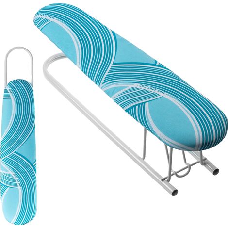 Bügeln von Ärmeln, kompaktes Design, Metalloberfläche, Blau (1/5)