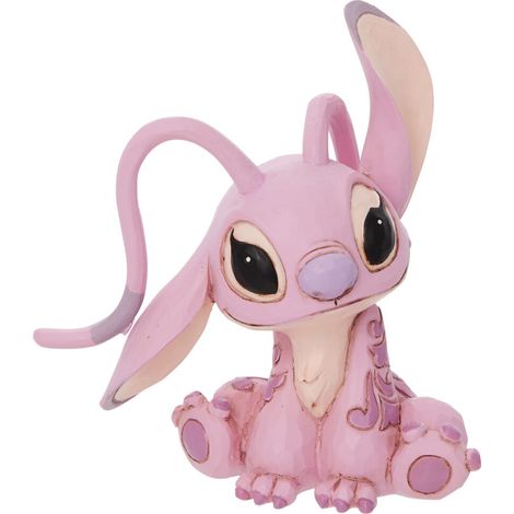 Statuetta Mini Angel 8cm Rosa Disney Traditions