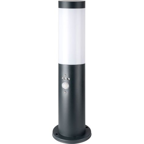 V-TAC VT-838 Piantana LED Giardino 45cm con Portalampada E27 e Sensore di movimento in Acciaio Inossidabile IP44 8965