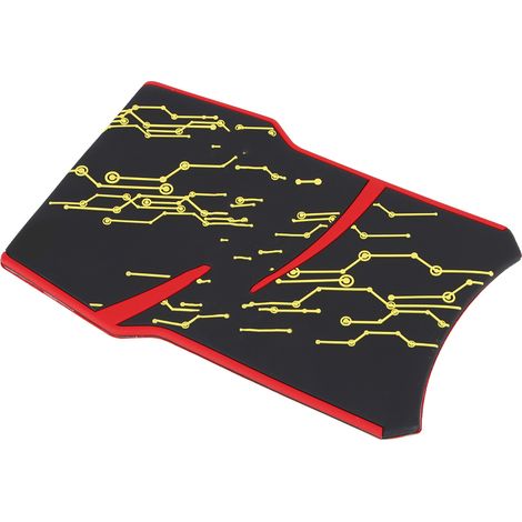 Protège-réservoir Moto Autocollant Accessoire Décoration Compatible Suzuki DL250 Rouge (1/5)