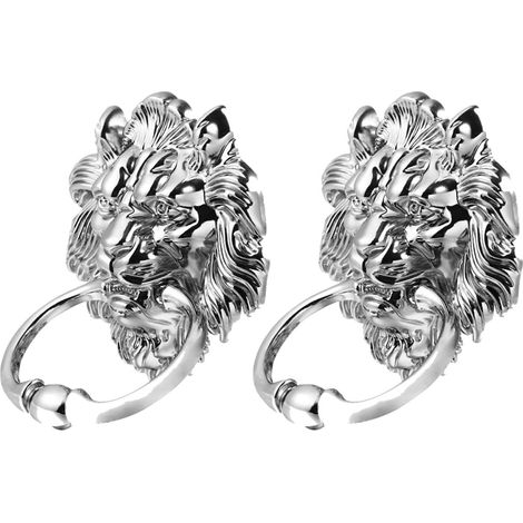 de porte tête de lion grande taille en alliage de zinc (1/5)