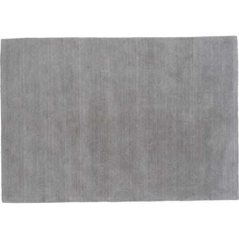 Tapis Déco en Laine "Ulla" 252x350cm Gris Clair (1/5)