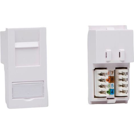 Varilight RJ45 Cat 6 DataGrid Module Single Space Black