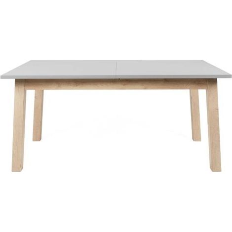 Tavolo moderno allungabile rovere grigio cm 90 x 160 -240 EFFEZ (1/4)