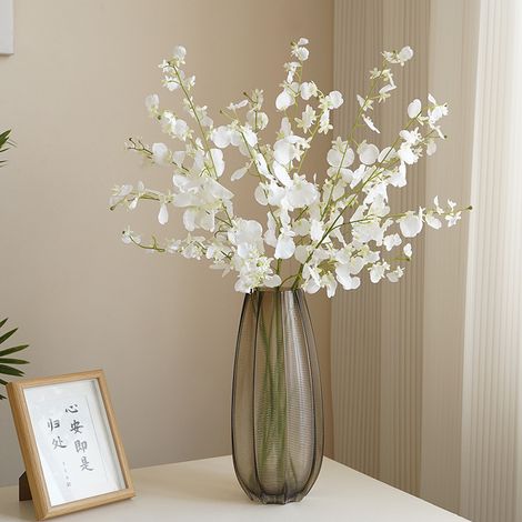 Orchid Artificielle - Vase Faux Orchidée Phalaenopsis 92 cm - Décoration Intérieure Salon Chambre Bureau Hôtel - Lot de 1 (1/5)