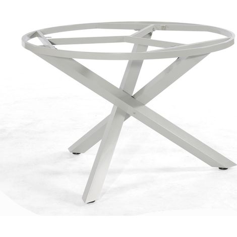 Alu-Tischgestell Base-Spectra 110 cm run d für Tischplatten Ø134 cm Aluminium sil