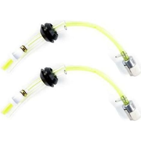 2 pièces ligne de tuyau carburant for FUXTEC débroussailleuse outil multifonction FX-MT5in1 2in1 EB2.2 EB3.0 coupe-bordures tronçonneuse remplacer le - (1/5)
