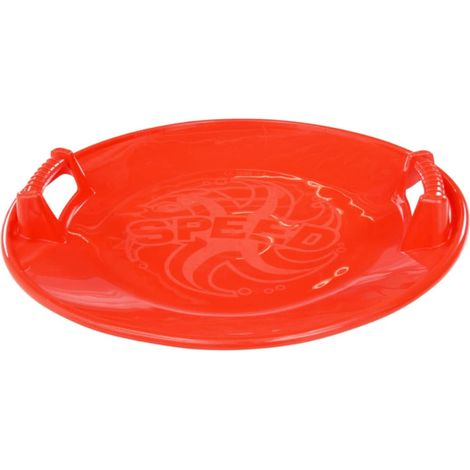 vidaXL Trineo redondo PP rojo 66,5 cm (1/4)