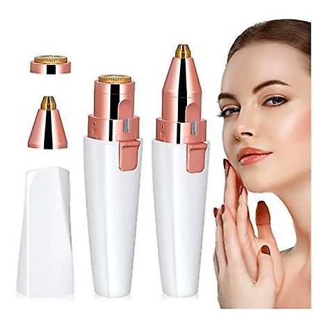 epilateur Sourcil, Rasoir Lectrique Femme, 2 En1 Epilateur Visage Et Sourcil, Pour Visage/sourcils/moustache/cheveux/corps/aisselles/bikini/bras (1/5)
