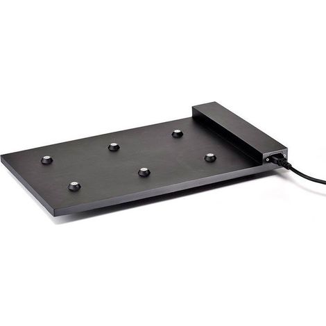 Zafferano Base di ricarica multipla a contatto magnetica 35W per poldina e altre max 6 lampade alla volta - 32,7 x 51 x 5,8 cm