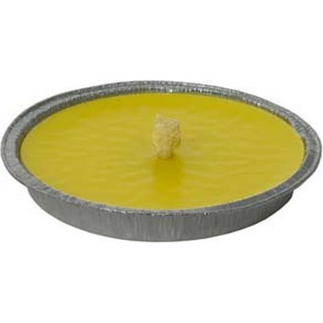 36PZ CITRONELLA GRANDE IN CIOTOLA DI ALLUMINIO - ø cm.16x2h.