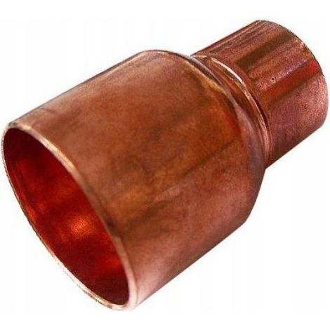 Raccord Réducteur Cuivre 22 mm x 10 mm - Pour Installation Sanitaire et Chauffage - Lot de 1