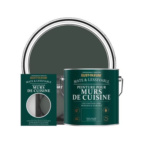 Peinture pour Murs de Cuisine, Finition Mate - After Dark (1/2)