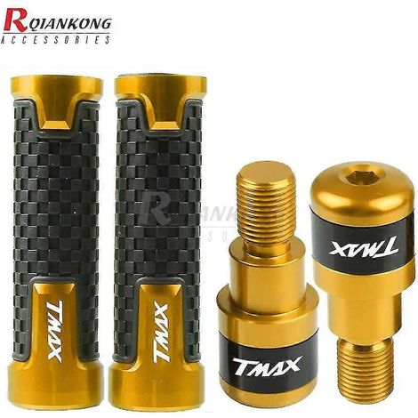 Motorrad-Brems- und Kupplungshebel, Lenkergriffe, Lenkerenden für Yamaha TMAX500 T-MAX 500 2001 2002 2003 2004 2005 2006 2007 – Gold