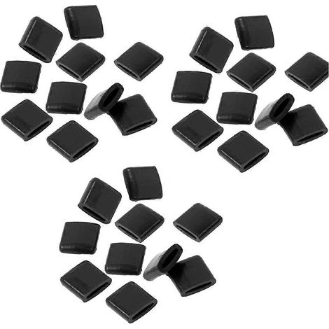 Packung mit 30 quadratischen Eckenschützern für Heißluftfritteusen, aus Silikagel, für Kochplatten und Küchenutensilien. (1/5)