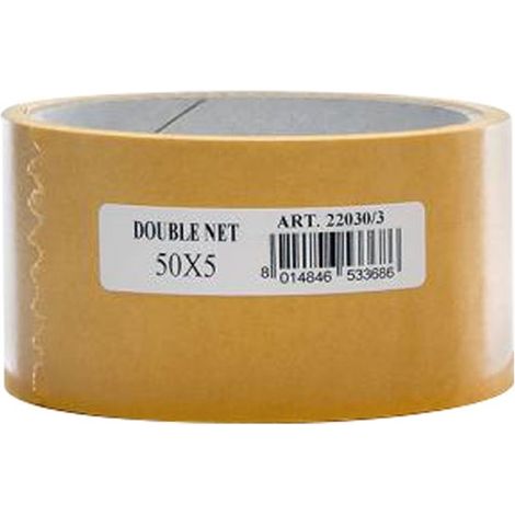 GEKO - Adhesif double face toile 50mm x 5m