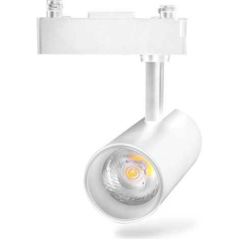 Faretto LED A Binario Bifase Bianco 24 W orientabile 220 V FREDDO (1/3)