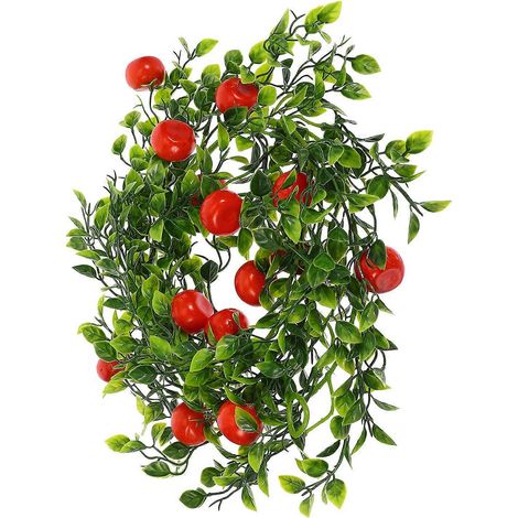 Guirlande de fruits et de verdure décorative, 3 pièces, couronne artificielle (1/5)