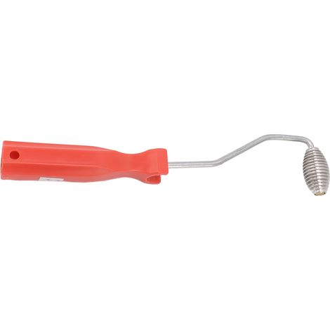 Rouleau à bulles en fibre de verre, outil à palette, rouleau à bulles en alliage d'aluminium avec poignée en plastique, type Olive Roll A (1/5)