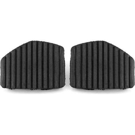 Couvercles en caoutchouc pour pédales de frein et d'embrayage – Compatibles Peugeot 1007 207 208 301 – Citroën C3 C4 C5 C6 C8 – Surface antidérapante (1/5)