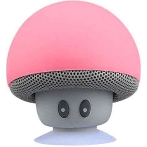 Haut-Parleur Bluetooth - 90 x 70 mm - Étanche IPX4 - Batterie 200 mAh - Rose (1/4)