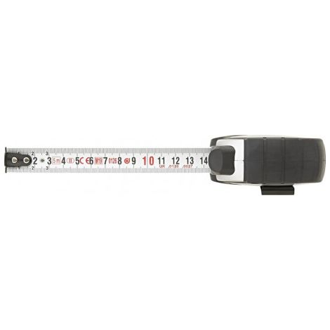 Mètre-ruban de poche Autolock 5mx19mm blanc (1/4)