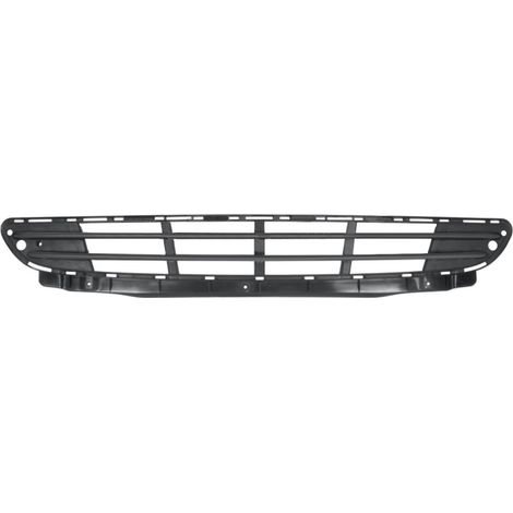 Grille de pare-choc avant centrale avec moulure noire Mercedes Classe C W203 phase 2 2004-2006