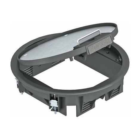 OBO Bettermann Inserto apparecchio per montaggio universale Ø234x61 poliammide grigio ferro RAL 7011, 7405436