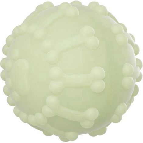 Jouet d'entraînement pour chien : balle lumineuse à mâcher pour chiot faisant ses dents, brosse à dents (1/5)