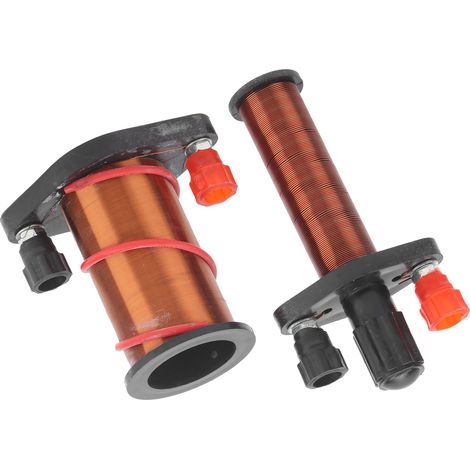 Primär- und Sekundärspule Physikalische elektromagnetische Induktionsspule Experimentierinstrument (1/5)