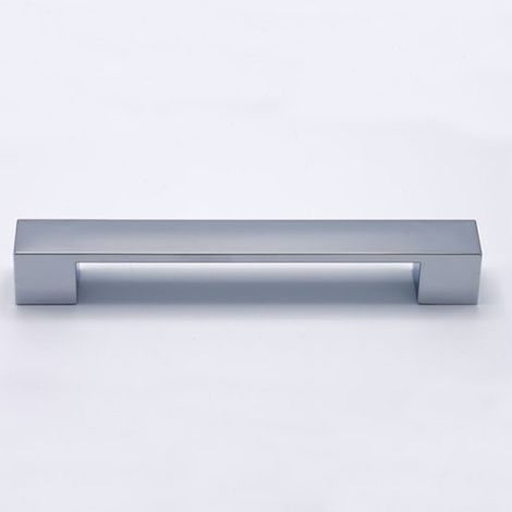 Maniglia Pvc Cromato Lucido Cucina Tipo Cook interasse 160 mm
